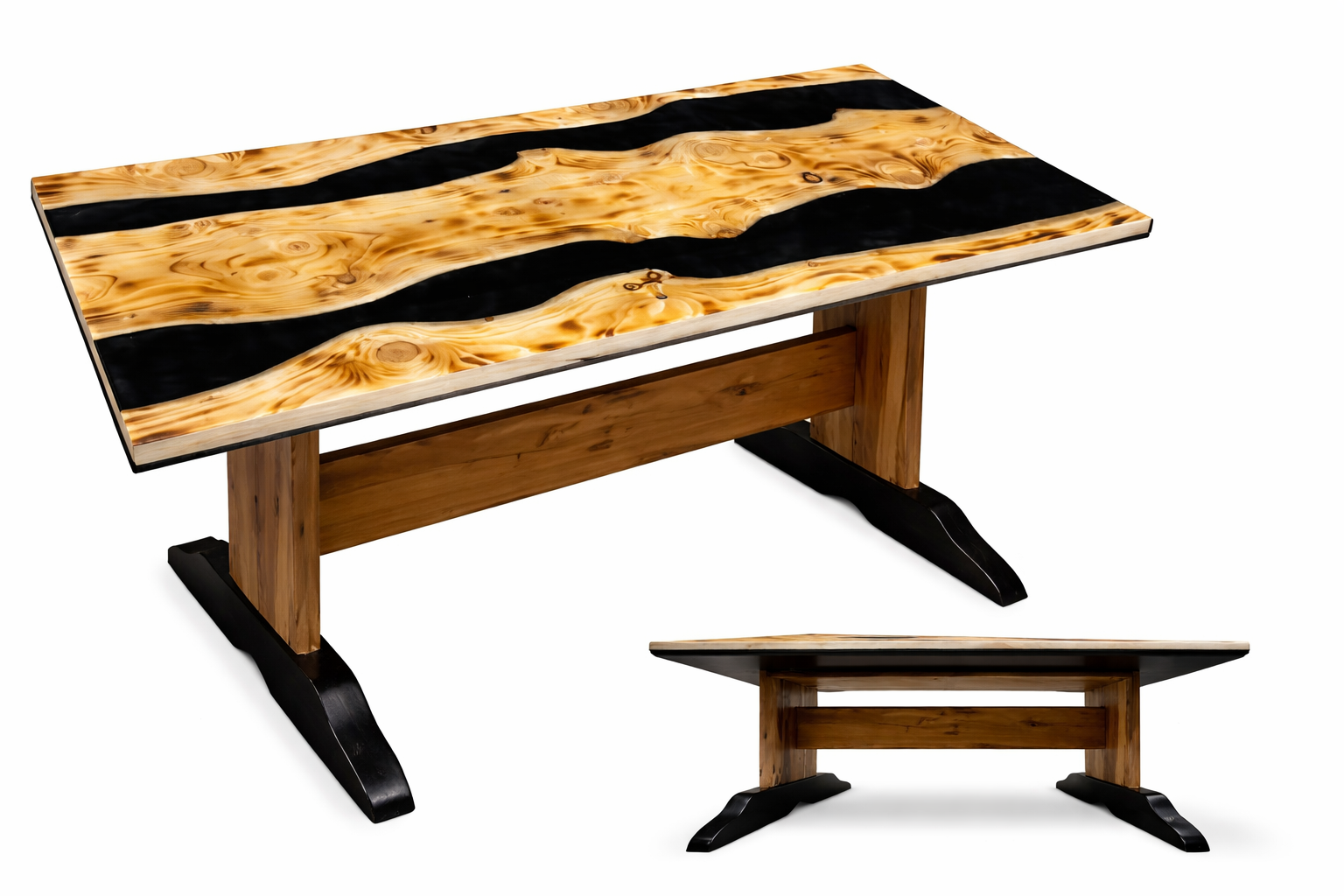 Coffee Resin Table